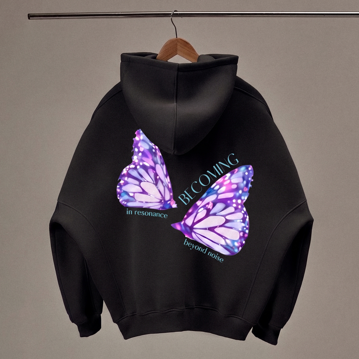 Becoming Hoodie — Black