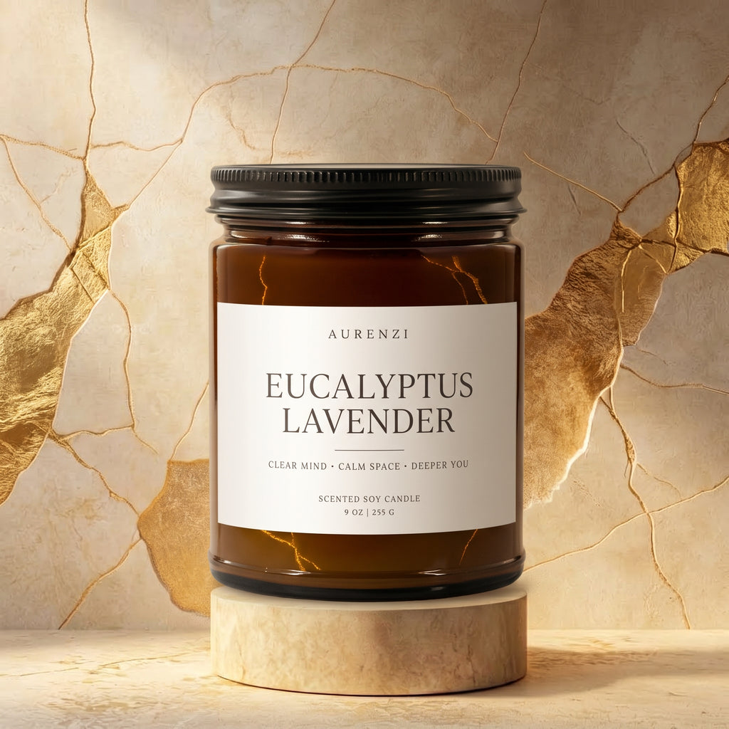 Eucalyptus Lavender Soy Candle — 9 oz