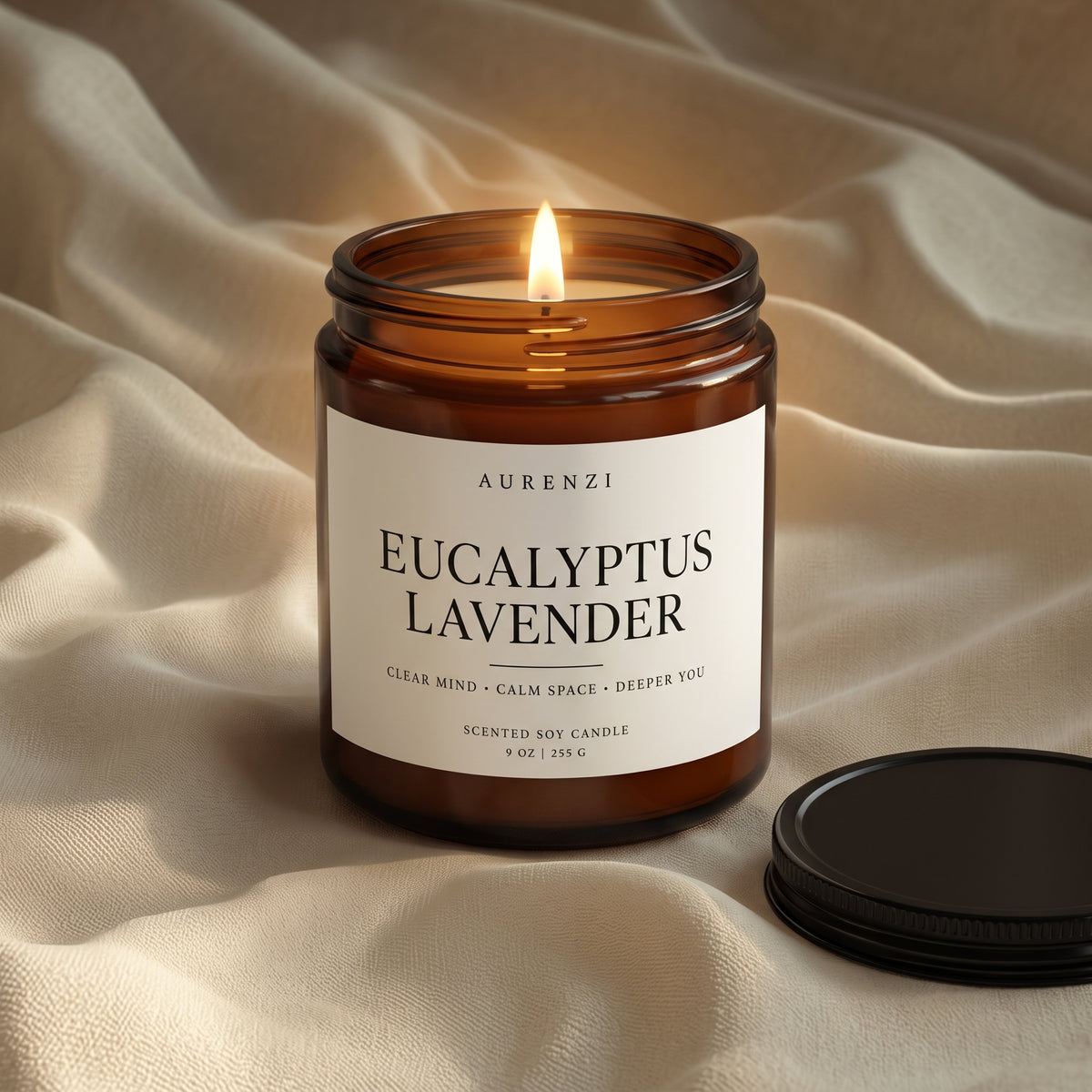 Eucalyptus Lavender Soy Candle — 9 oz